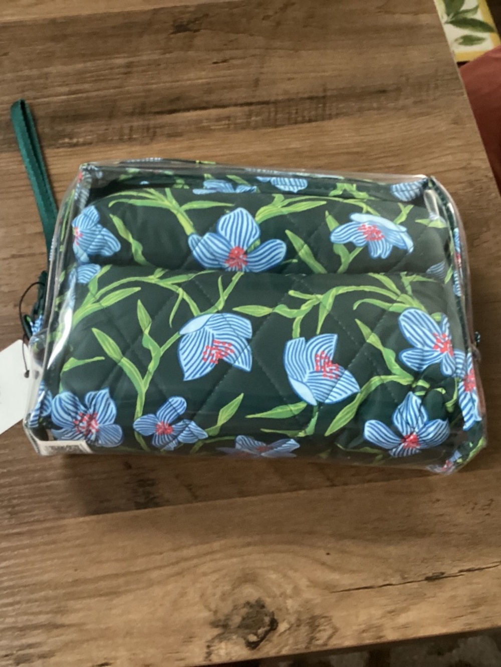 Vera Bradley Cosmetic Bag Floral Print Zipper Pouch 3piece set NWT